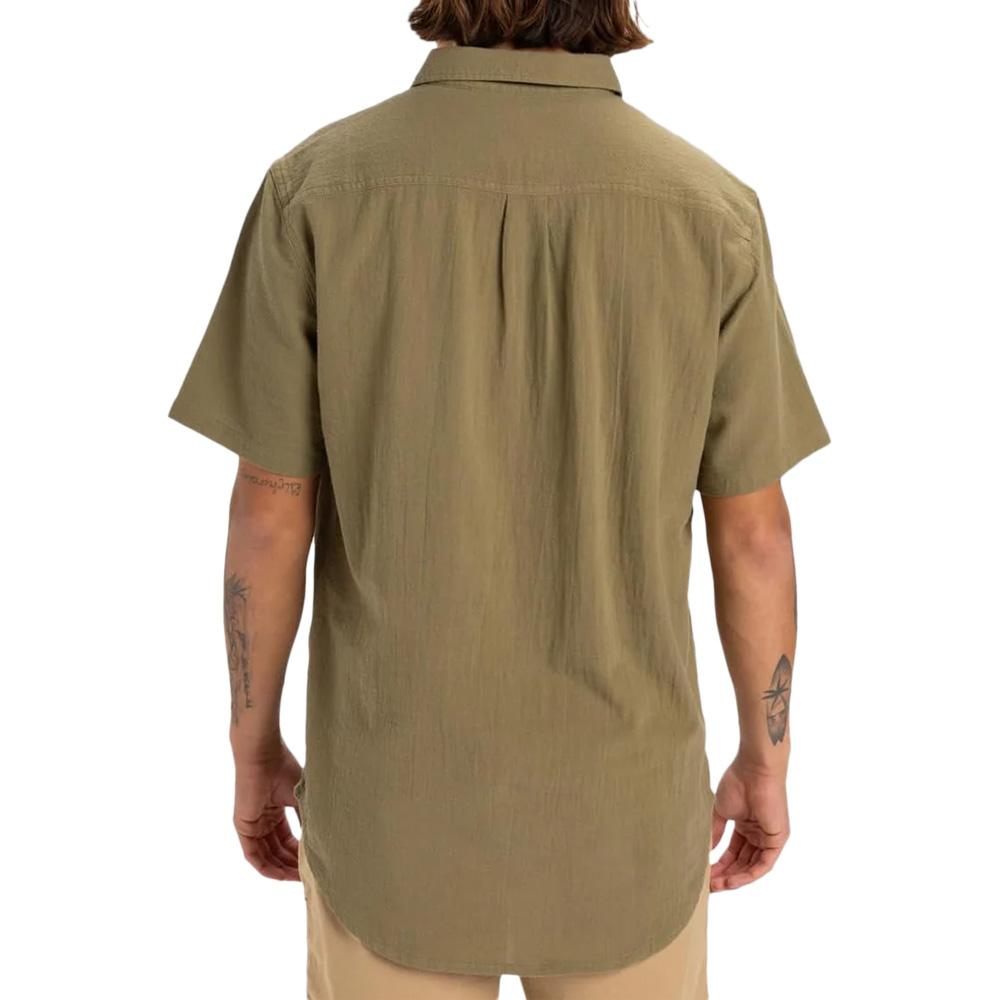 Chemise Kaki Homme Quiksilver Timebox vue 2