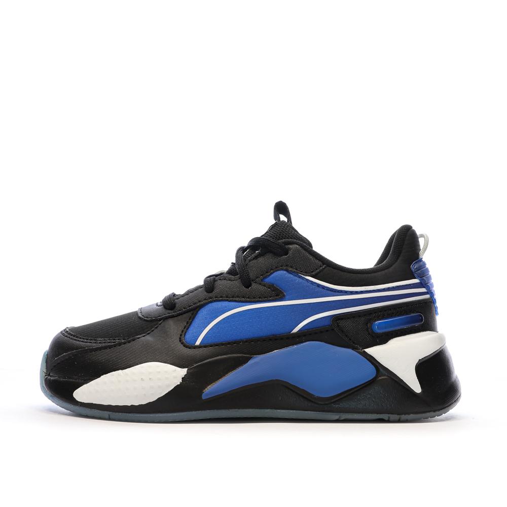 Baskets Noires/Bleu Garçon Puma Rs-x Playstation pas cher