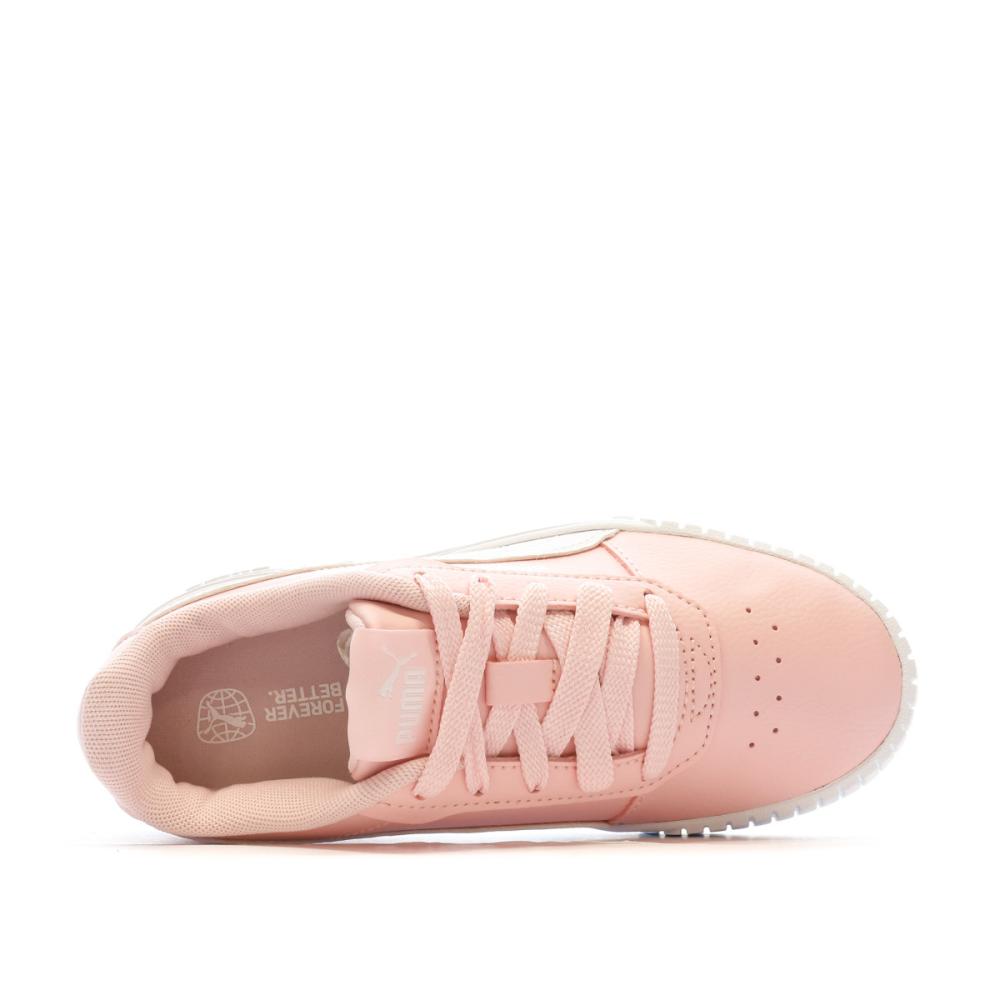 Baskets Rose Fille Puma Carina vue 4