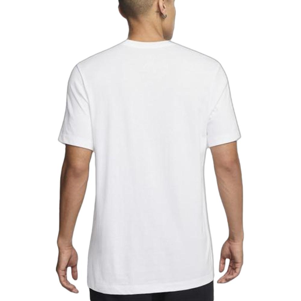 T-Shirt Blanc Homme Nike HJ0760 vue 2