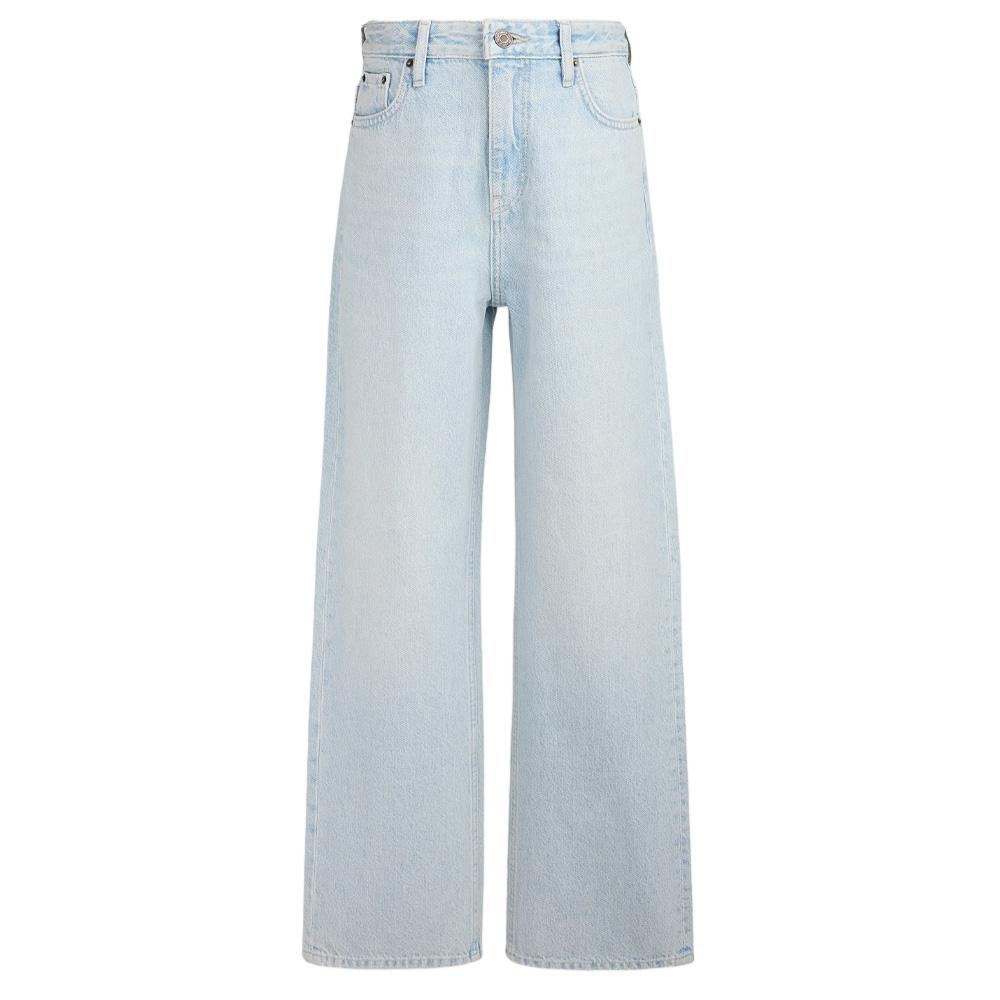 Jean Large Bleu Clair Fille Teddy Smith Electra pas cher