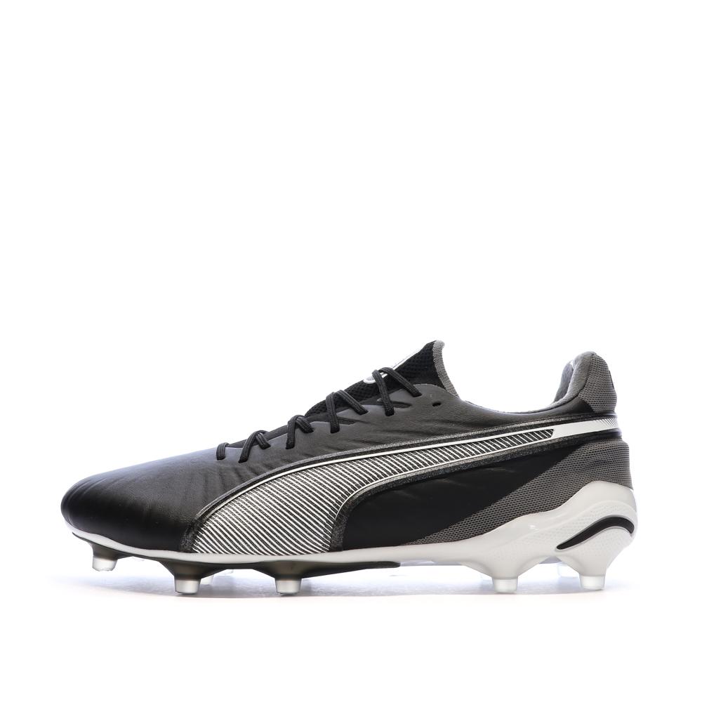 Chaussures de Foot Noires Homme Puma King Ultimate FG/AG pas cher