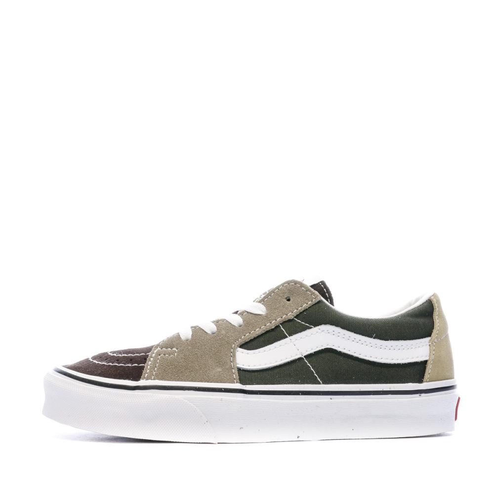 Baskets Marron Mixte Vans Sk8-Low pas cher