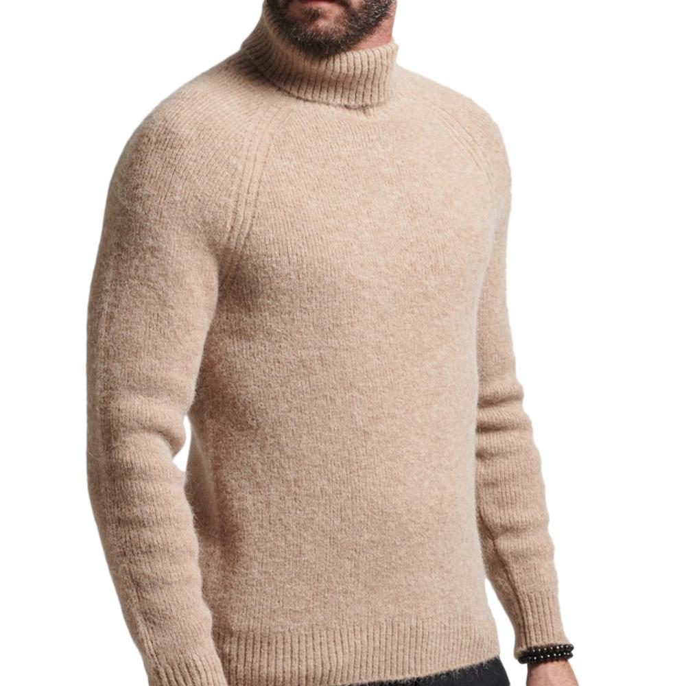 Pull Marron Homme Superdry Studios pas cher