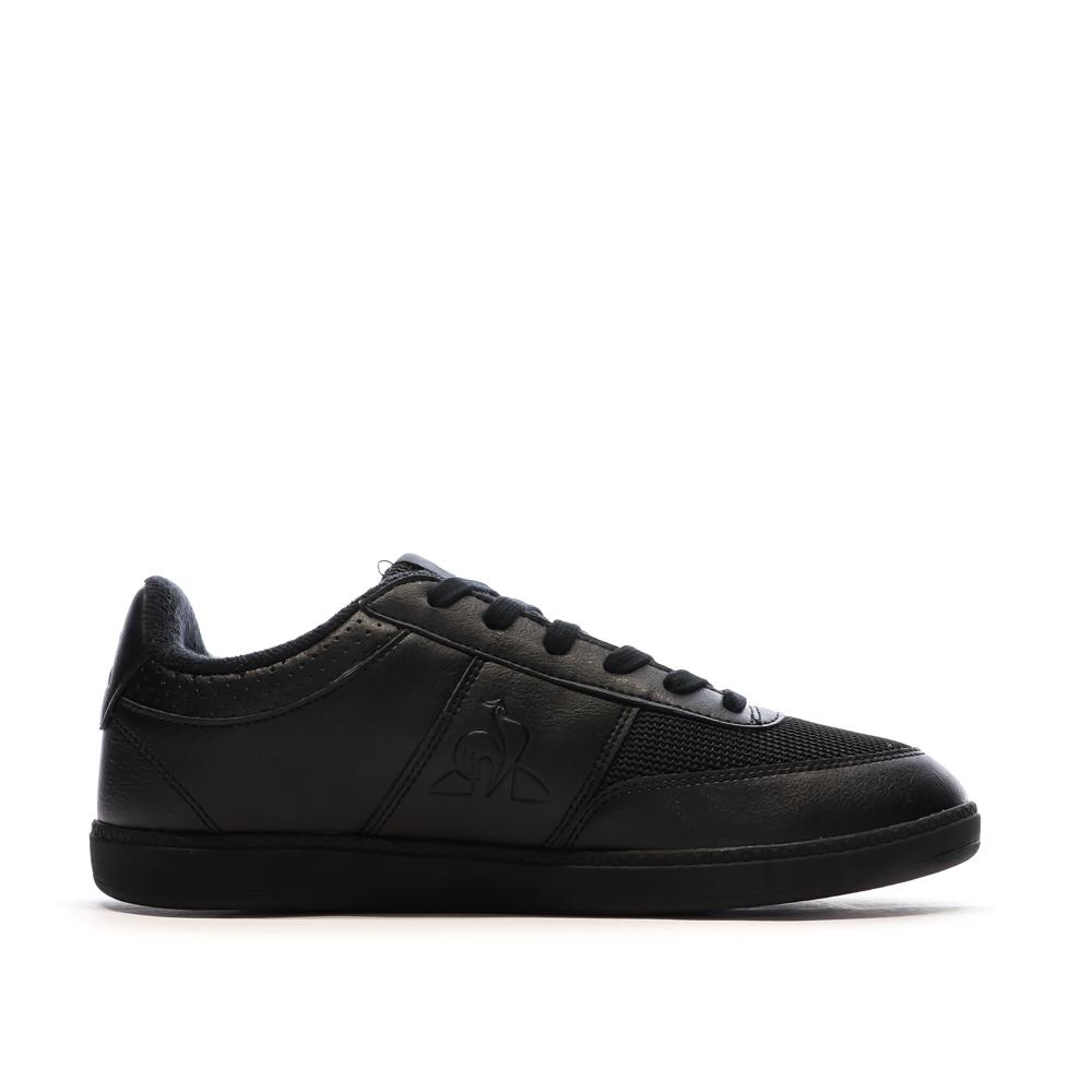 Baskets Noires Homme Le Coq Sportif Derby vue 2
