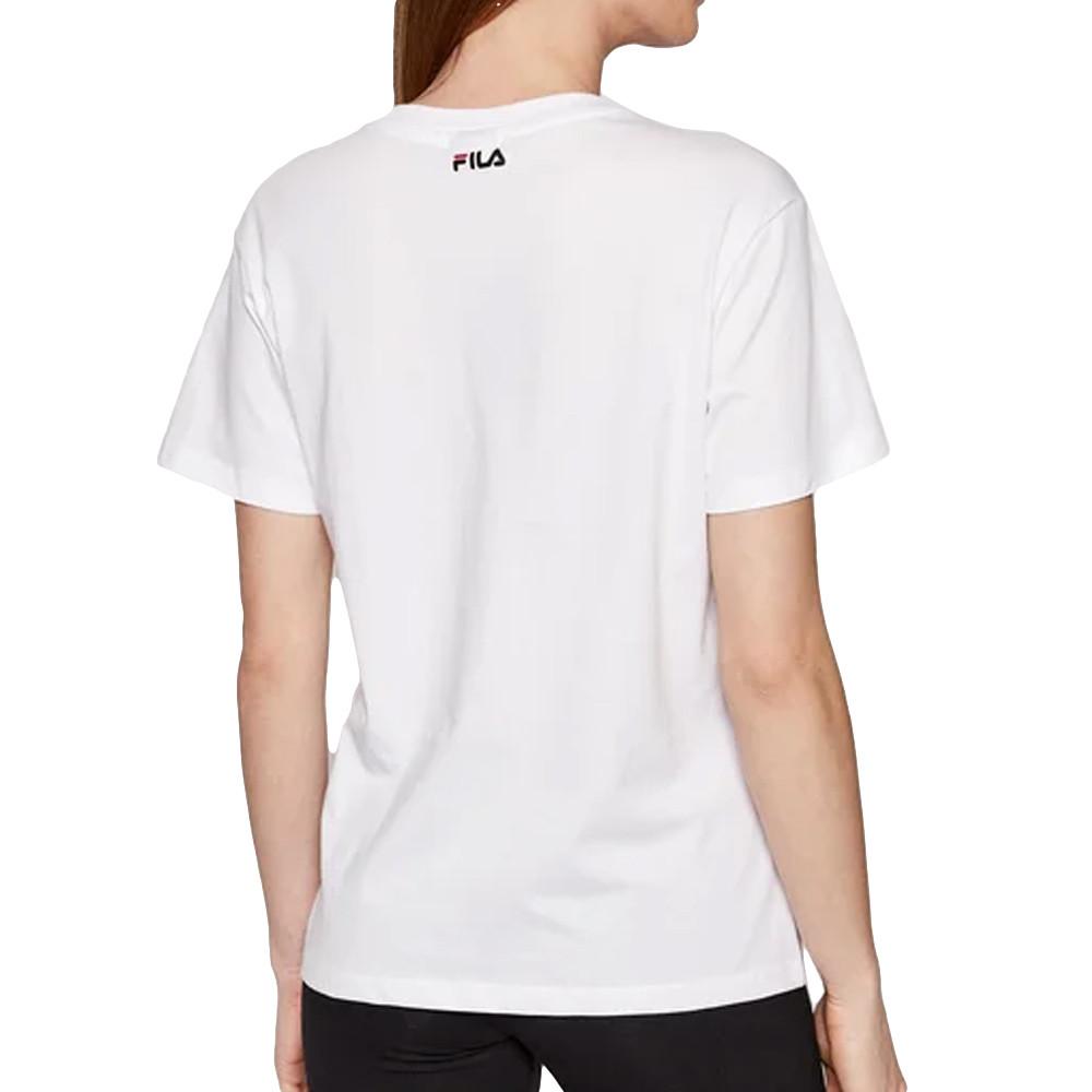 T-shirt Blanc Femme Fila Biga vue 2