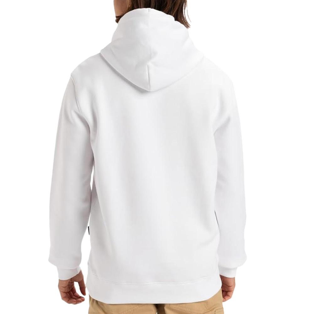 Sweat à Capuche Blanc Homme Quiksilver Fineline vue 2