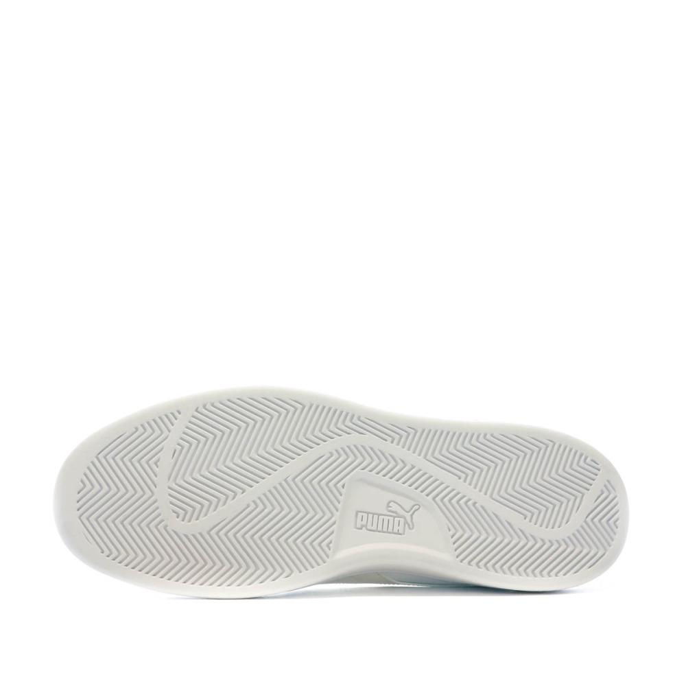 Baskets Blanches/Orange Homme Puma Smash 3.0 vue 5