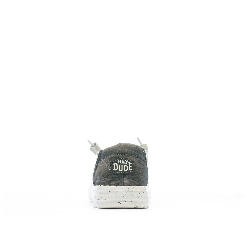 Chaussures Grises Femme Hey Dude Wendy Woven vue 3
