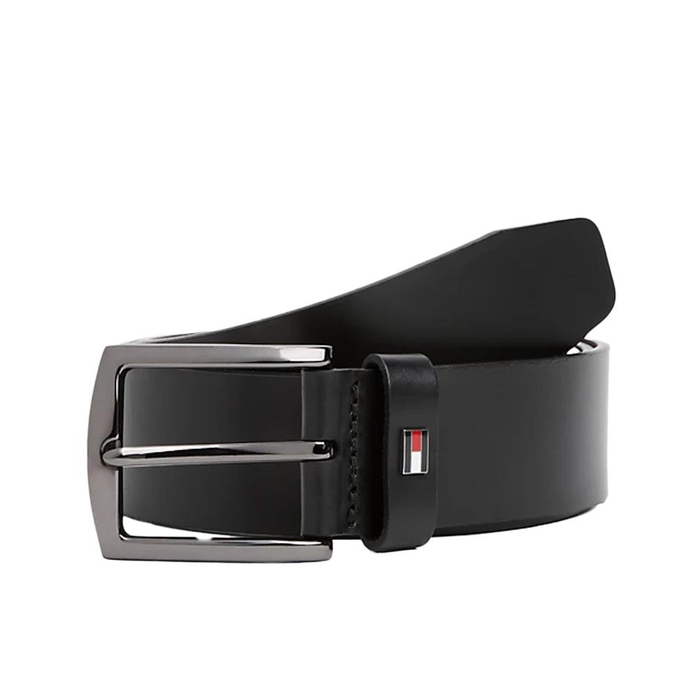 Ceinture Noire Homme Tommy Hilfiger Denton 3.5 Ext pas cher