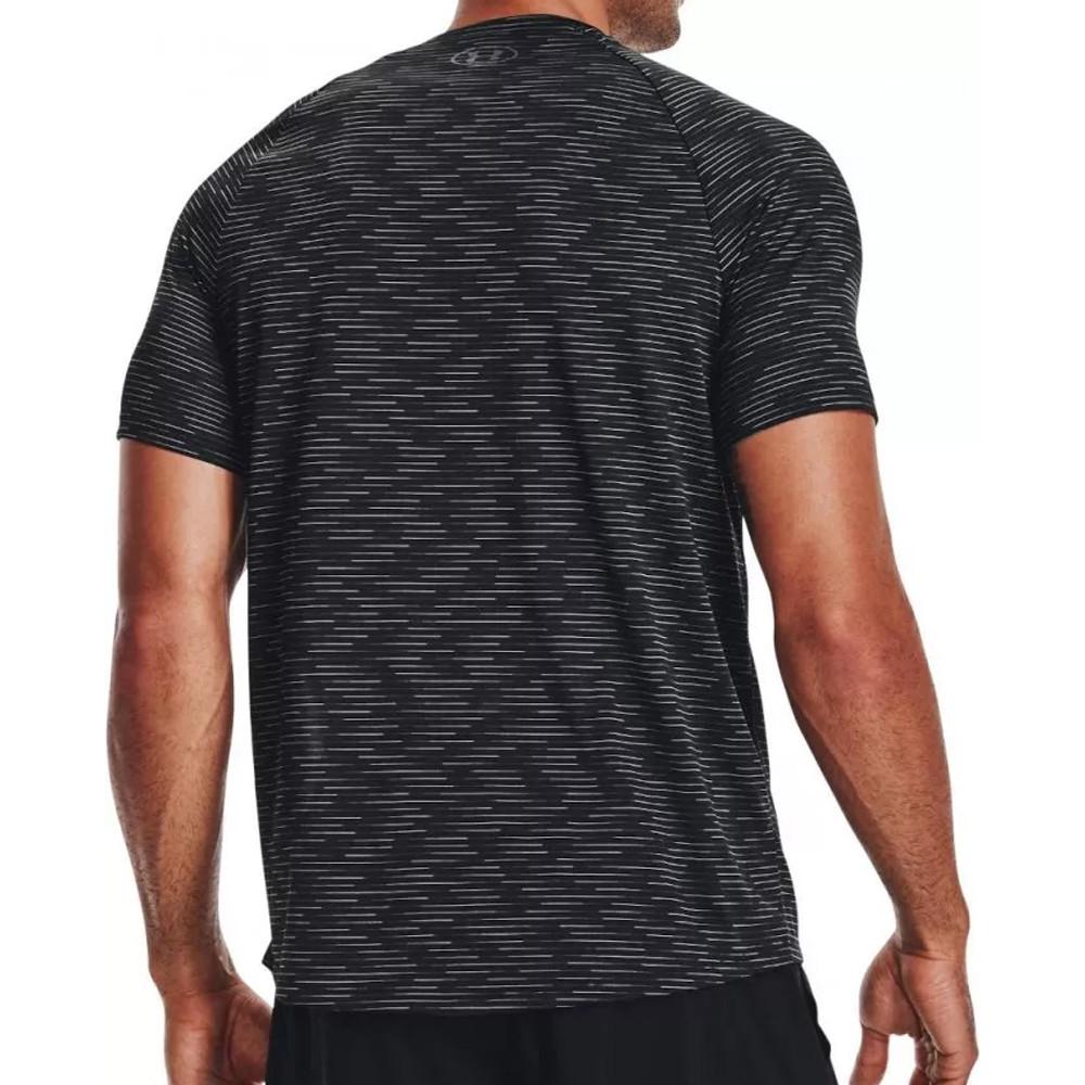 T-shirt Noir Homme Under Armour Tech 2.0 vue 2