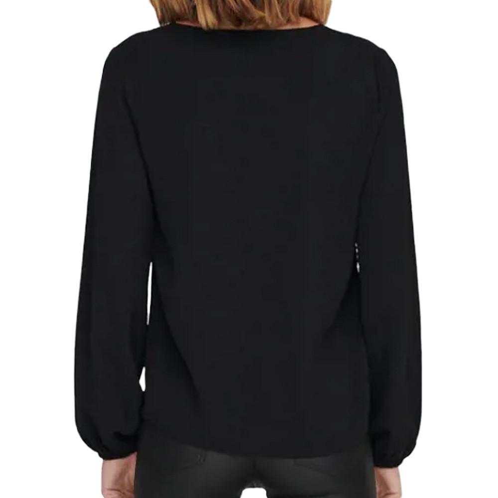 Blouse Noir Femme JDY Claudia vue 2