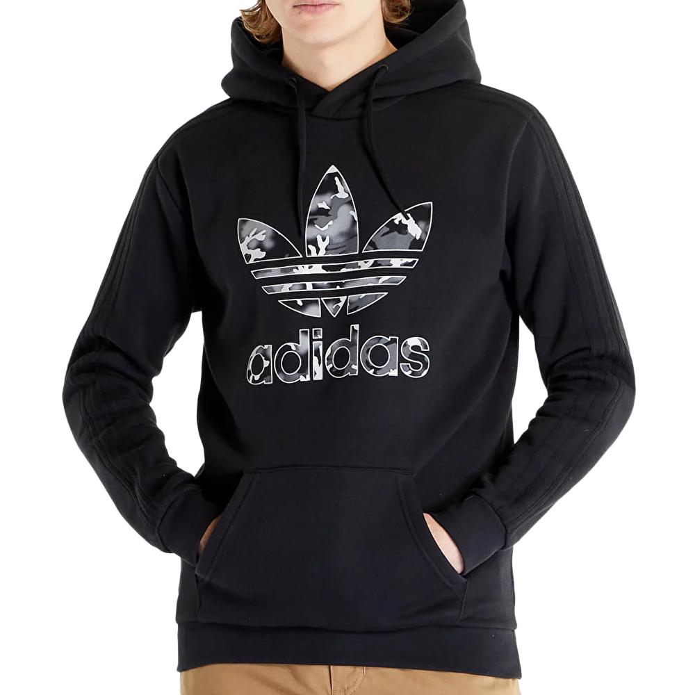 Sweat Noir Garçon Adidas Camo pas cher