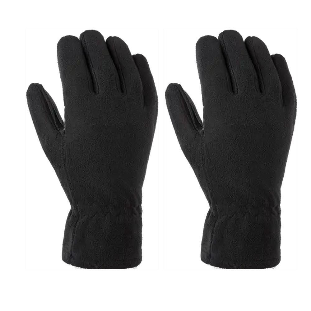 Gants Polaire Noir Garçon Cairn Polar Gloves pas cher