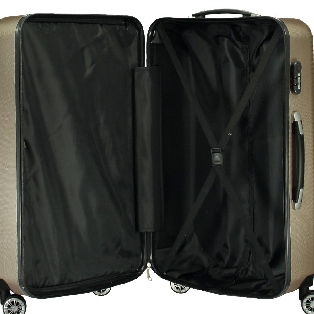 Valise Taupe Geographical Norwa Dark Salmon 41 vue 2