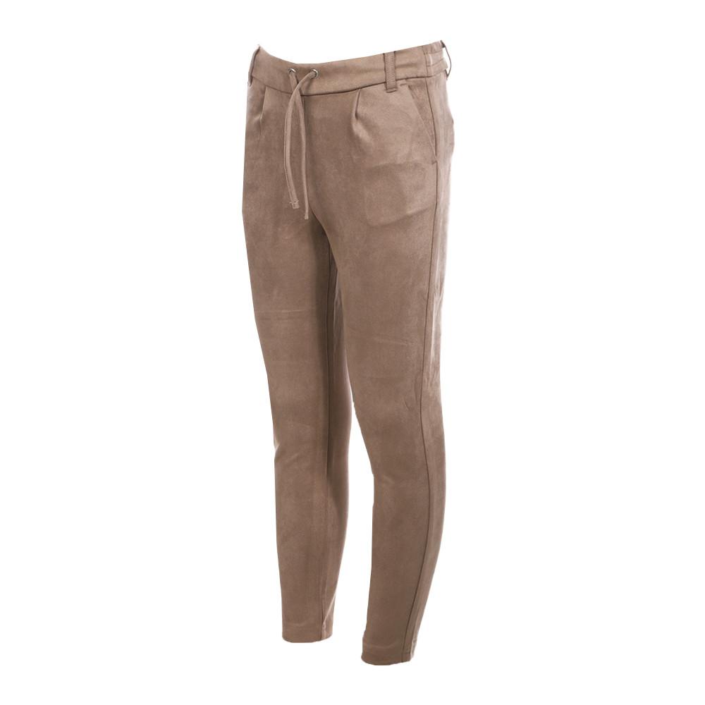 Pantalon Beige suédine Fille Kids Only Poptrash pas cher