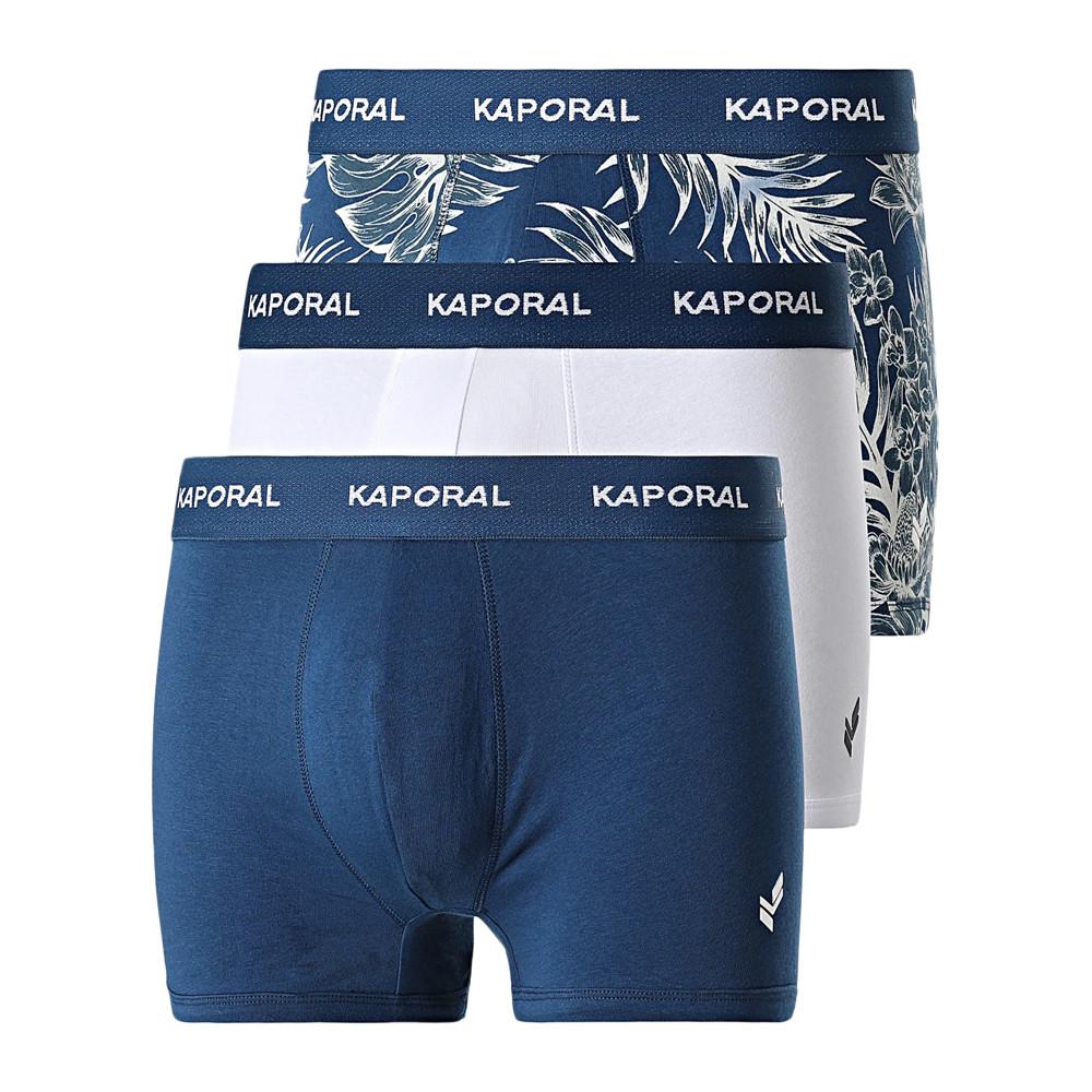 X3 Boxers Bleu Homme Kaporal Tacos pas cher