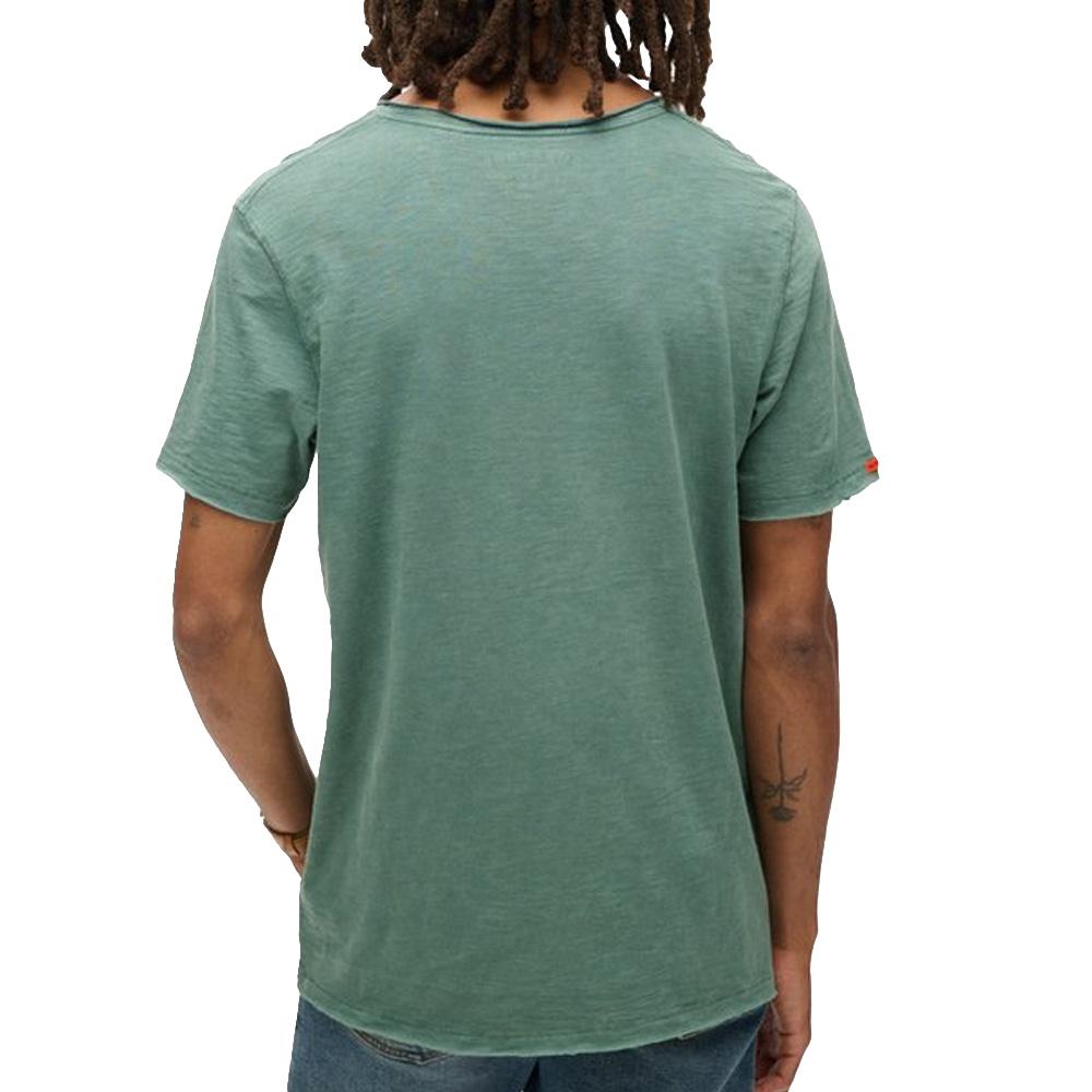 T-Shirt Vert Homme Superdru Raw vue 2