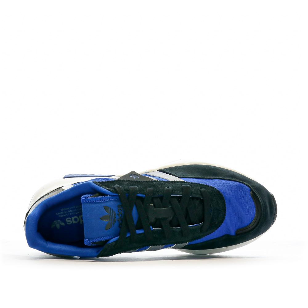 Baskets Bleu/Noir Homme Adidas Retropy F2 IG9986 vue 4