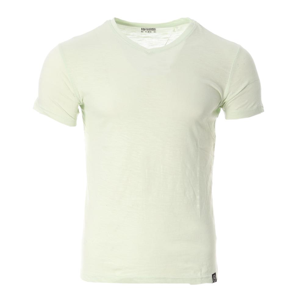T-shirt Vert d'Eau Homme Paname Brothers TANGO pas cher