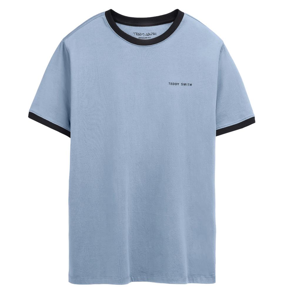 T-shirt Bleu/Marine Garçon Teddy Smith 61007493D pas cher
