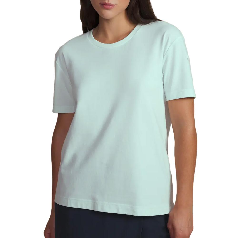 Blaues Damen-T-Shirt TBS Greige günstig