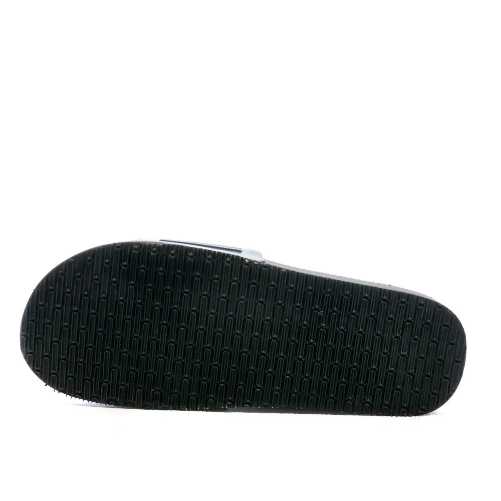 Claquettes Grise Homme Havaianas Slide Brasil vue 2