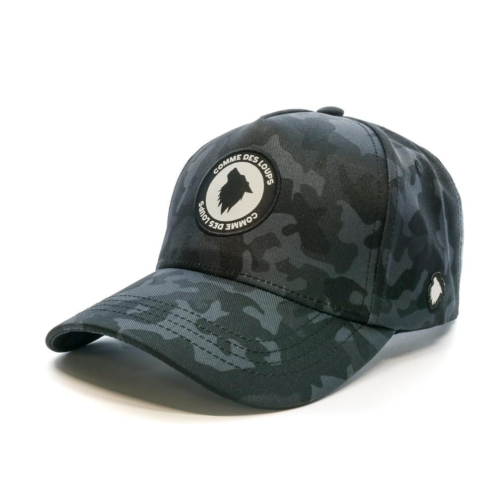 Casquette Noir/Gris Homme Comme des Loups CAM1 pas cher