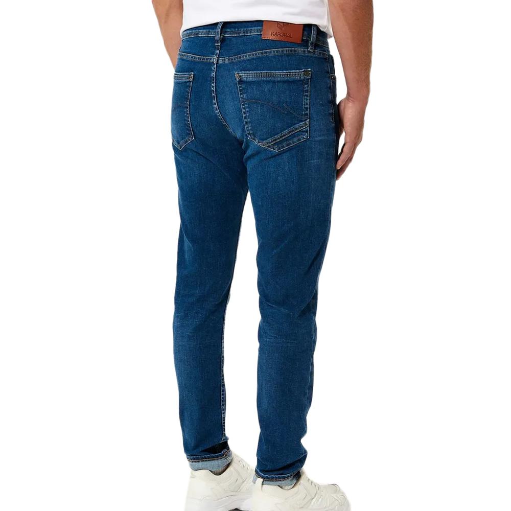 Jean Slim Bleu Homme Kaporal Jeans Kaporal DARKKH vue 2