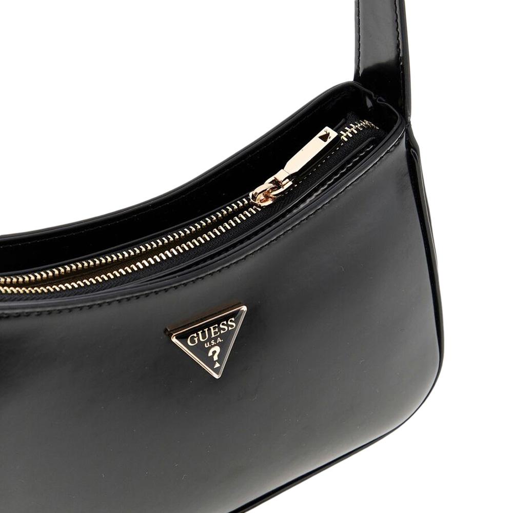 Sac à Main Noir Femme Guess Arnela Top Zip Shoul vue 3