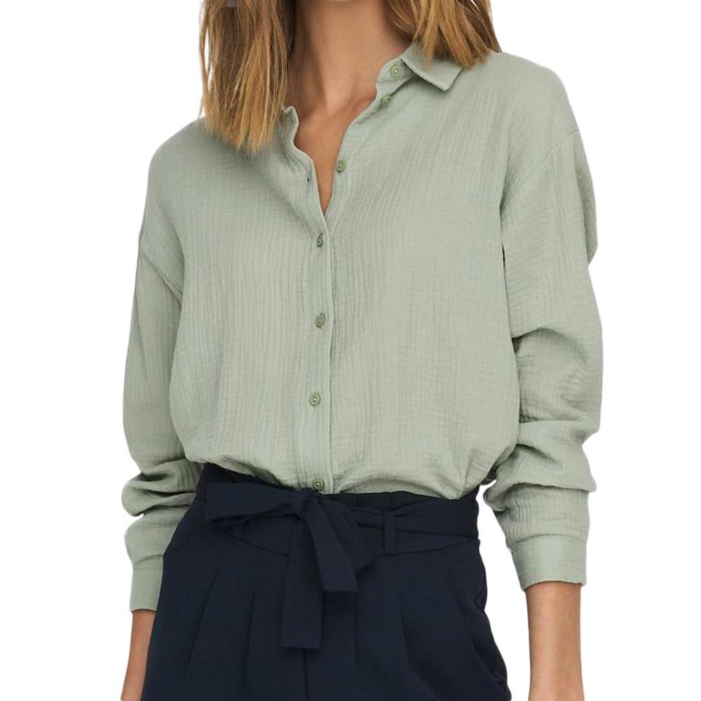 Chemise Verte Femme JDY Theis pas cher