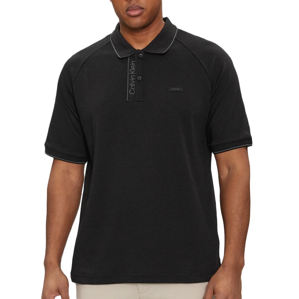 Polo Noir Homme Calvin Klein Jeans K10K112463 pas cher