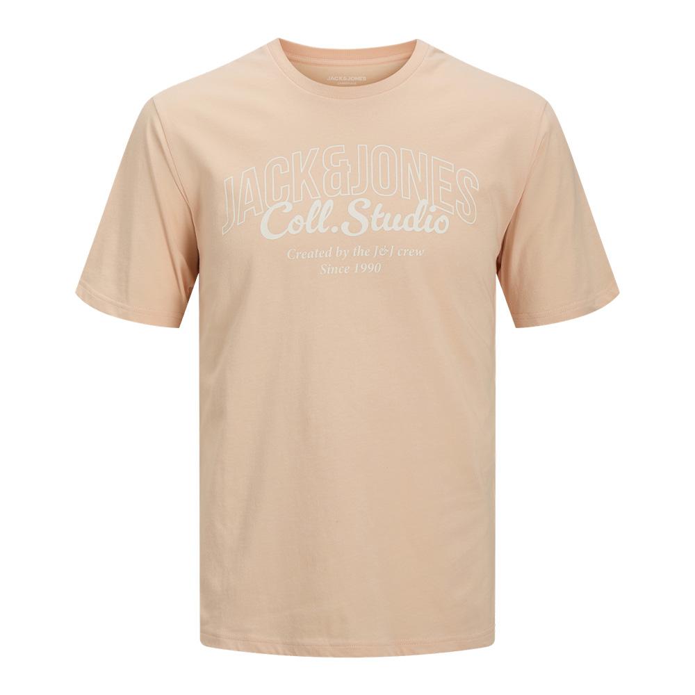 T-Shirt Orange Homme Jack & Jone Koto pas cher