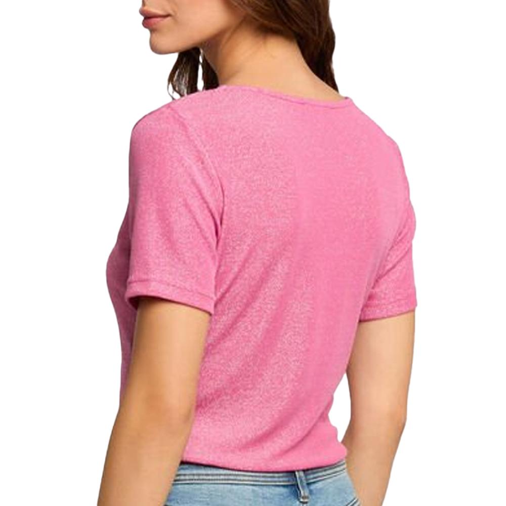 T-shirt Rose Femme Morgan Diwi vue 2