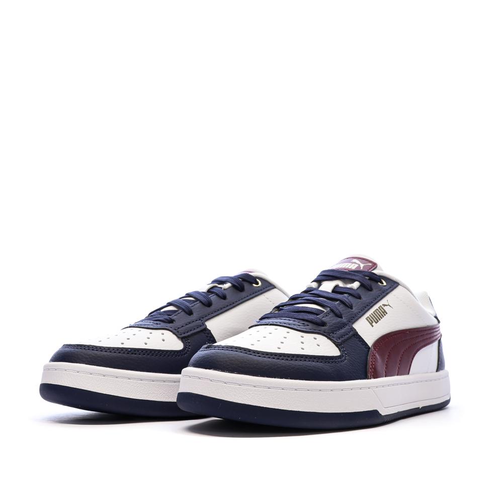 Baskets Blanc/Marine/Bordeaux Femme Puma Caven 2.0 vue 6