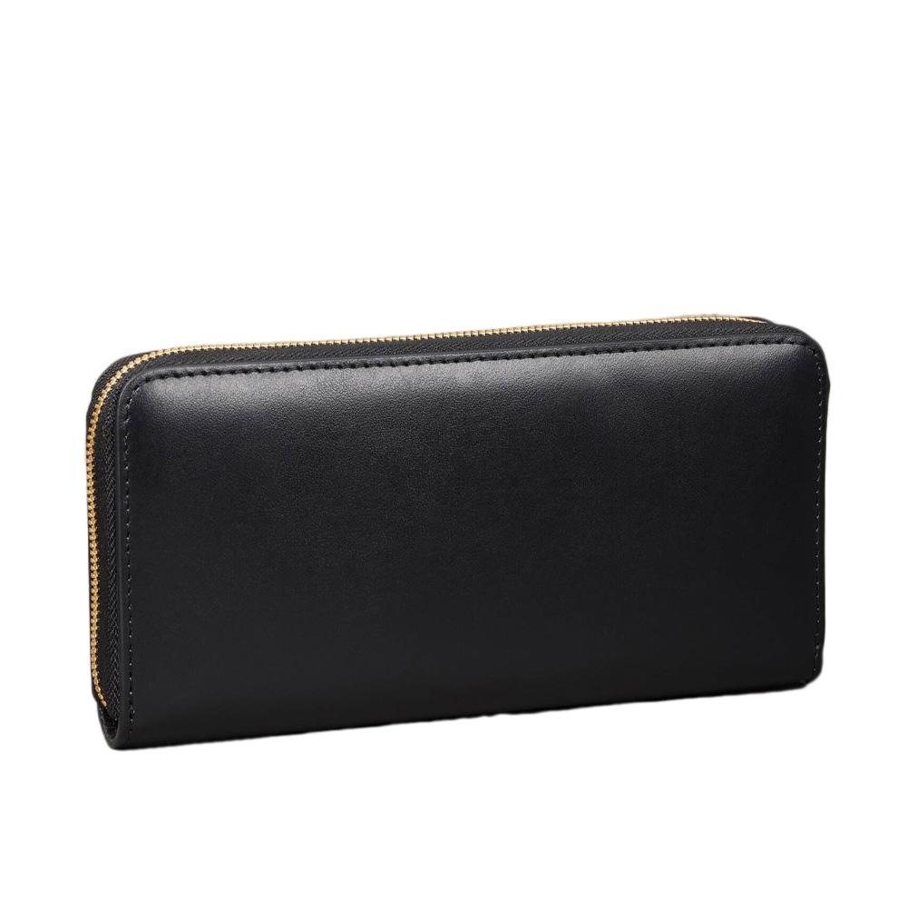 Portefeuille Noir Femme Calvin Klein Jeans Ck Large Zip vue 2