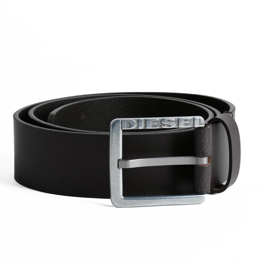 Ceinture Marron Diesel B-basic Belt pas cher