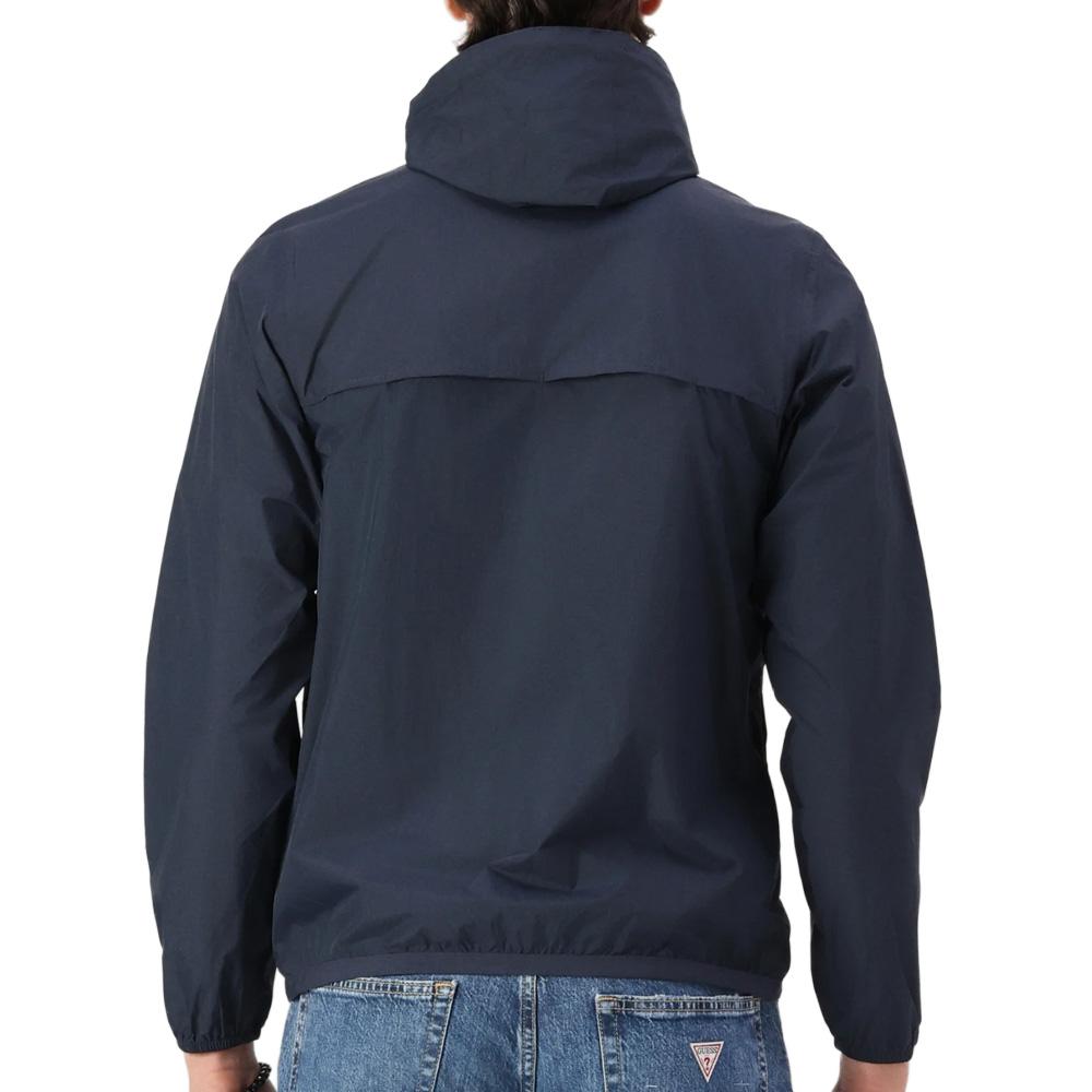 Chaqueta cortavientos azul marino unisex K-WAY Le vrai 4.0 Claude ver 2