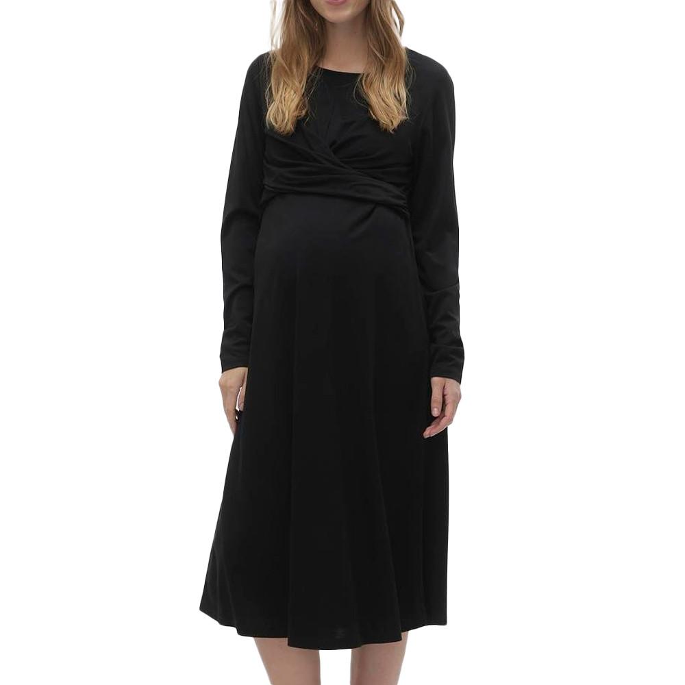 Robe Noire Femme Mamalicious Bea pas cher