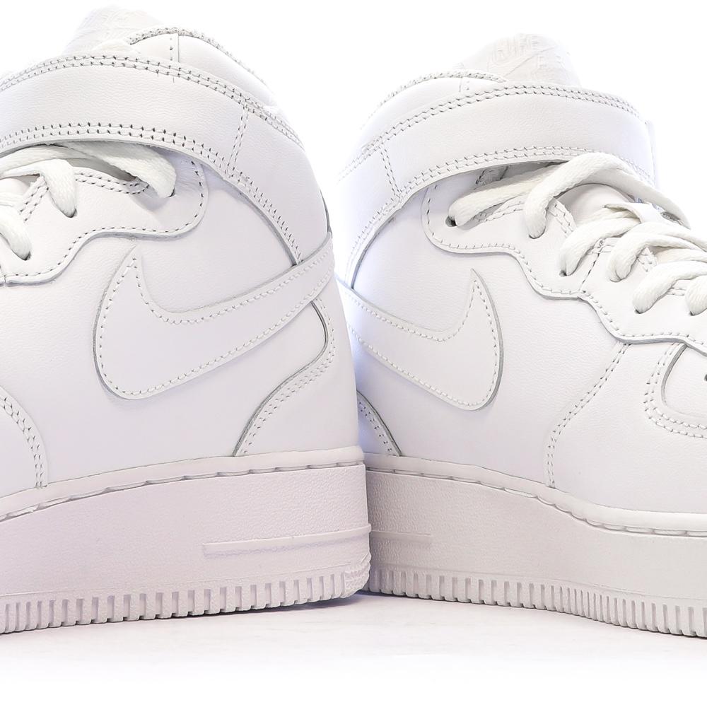 Air Force 1 Mid '07 Blanches Homme Nike vue 7
