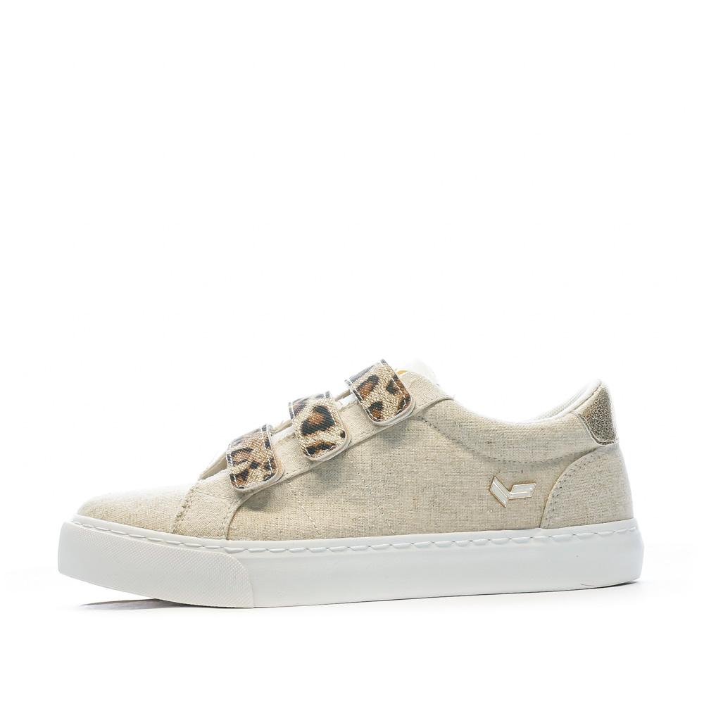 Baskets Doré Femme Kaporal Thesee pas cher