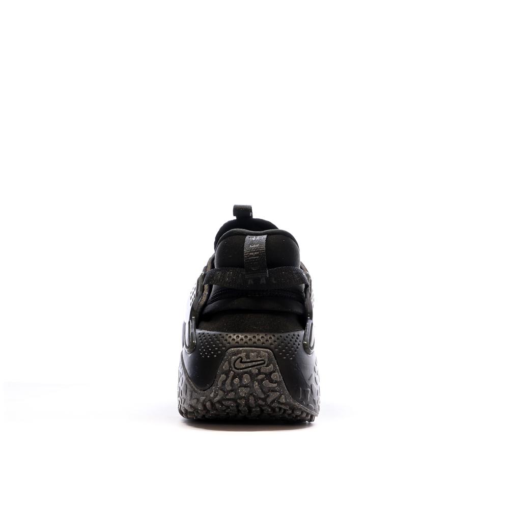 Baskets Noir Femme Nike Air Huarache Craft vue 3