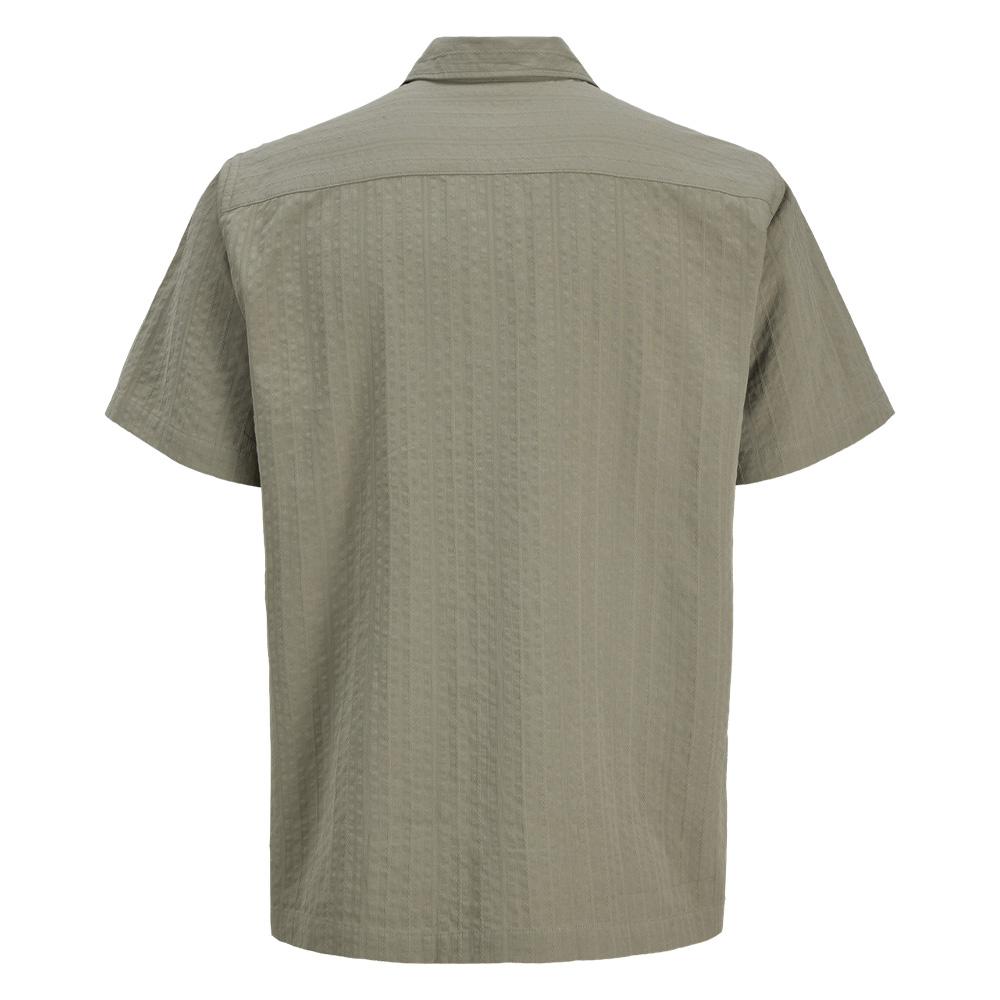 Chemise Kaki Homme Jack & Jones Heaston vue 2