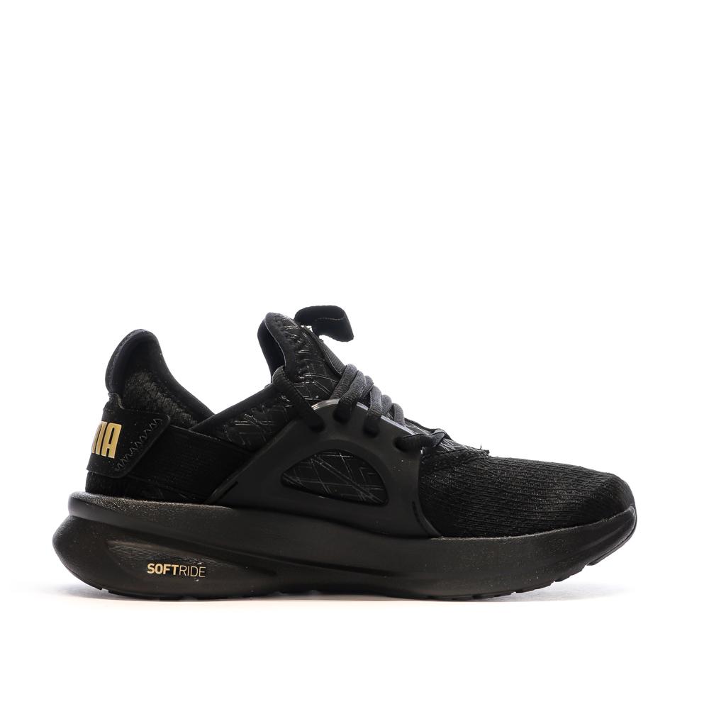 Baskets Noires Femme Puma Softride Enzo 4 vue 2