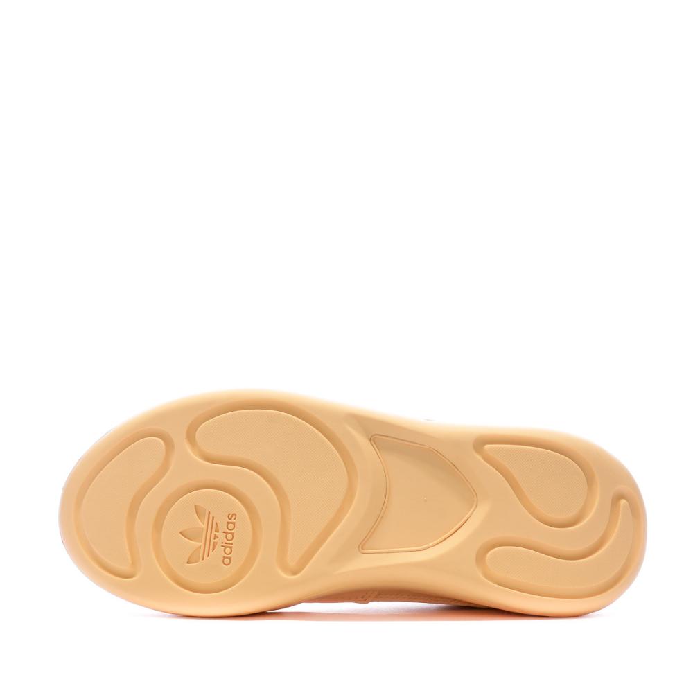 Baskets Orange Femme Adidas Her Court vue 5