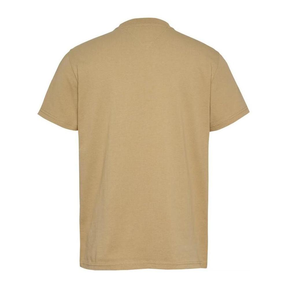 T-shirt Beige Homme Tommy Hilfiger Linear 88 vue 2