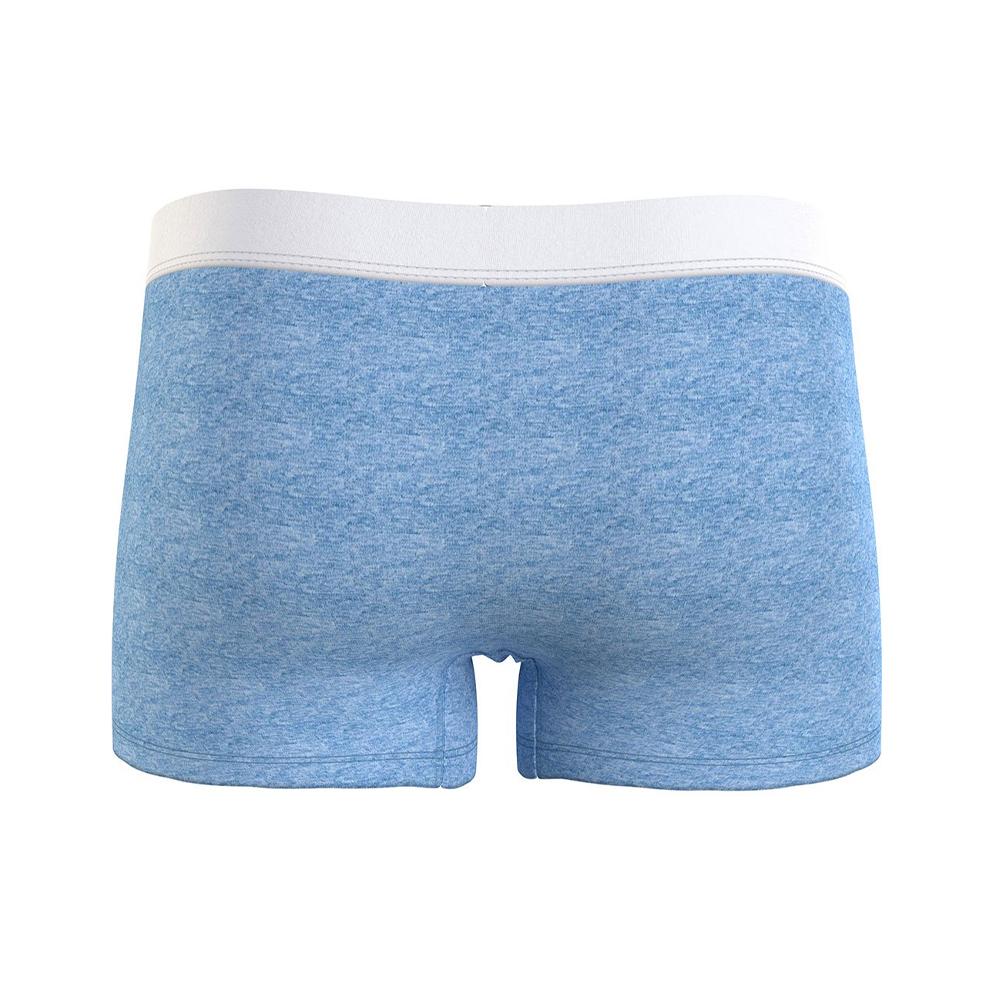 Boxer bleu marine à rayures en coton le Slip Français | 3 SUISSES