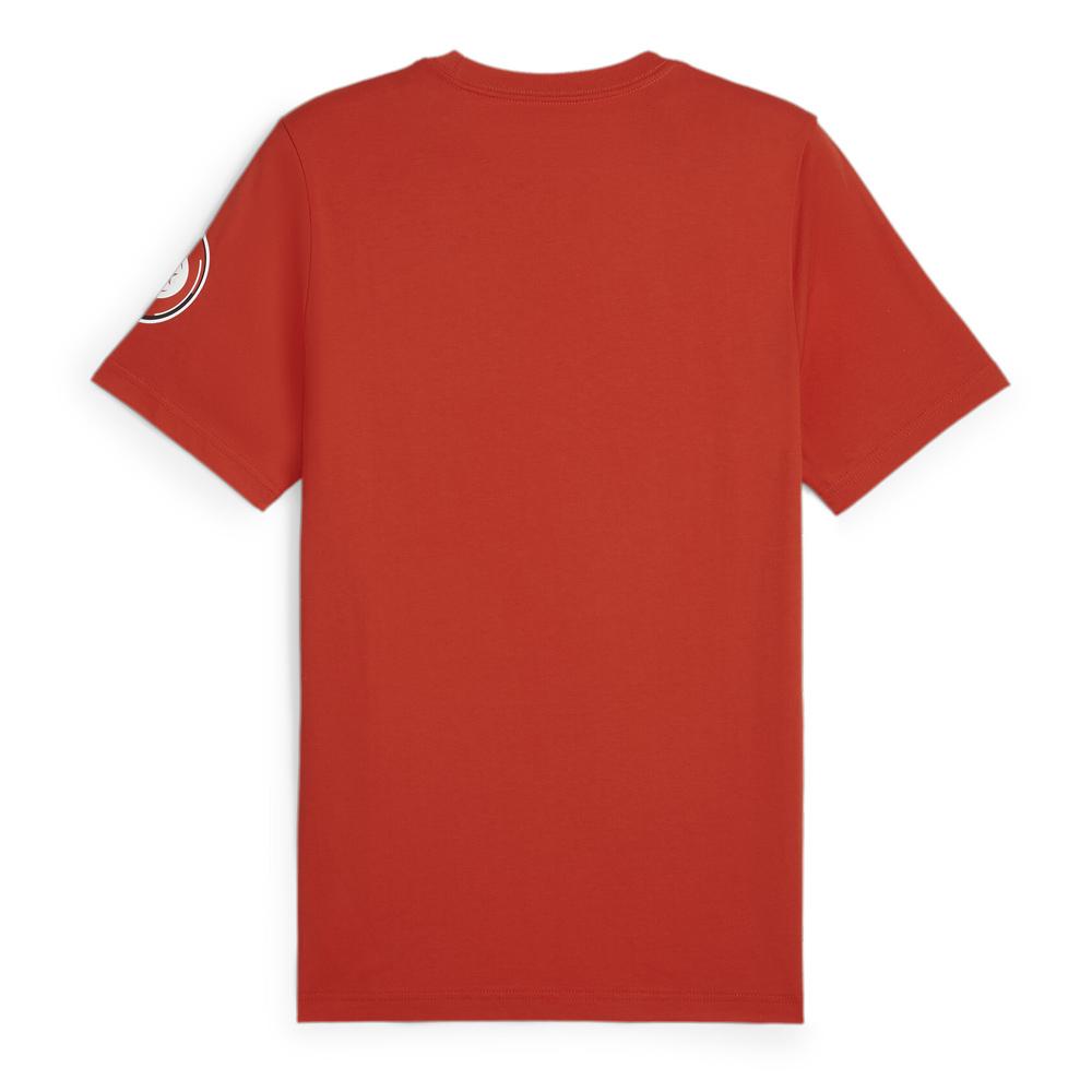 T-Shirt Rouge Homme Puma Afcon vue 2
