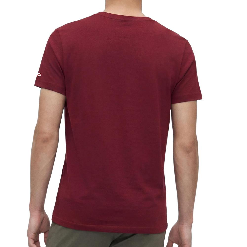 T-Shirt Bordeaux Homme Pepe jeans Originalss vue 2