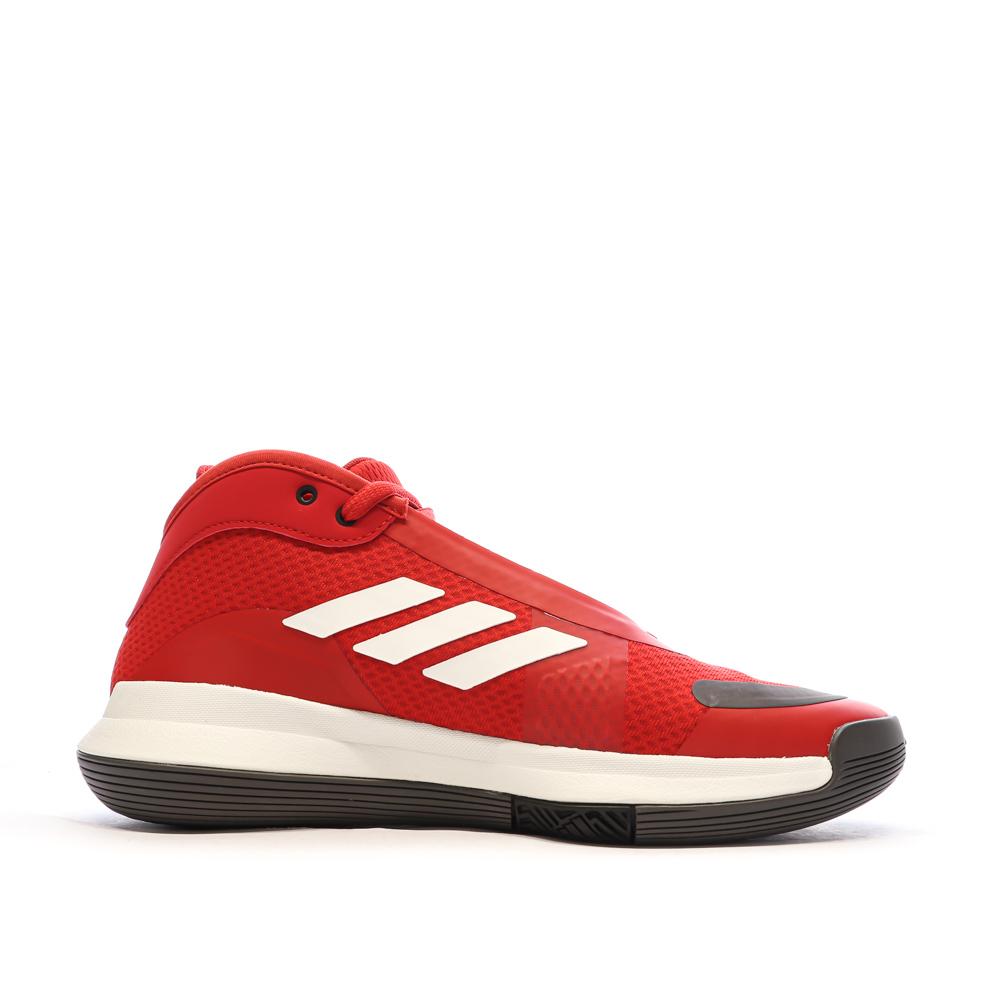 Chaussures de basketball Rouge Homme Adidas Bounce Legends vue 2